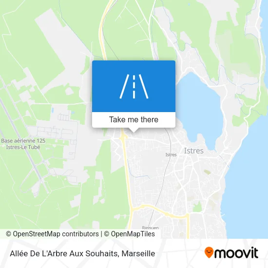 Allée De L'Arbre Aux Souhaits map