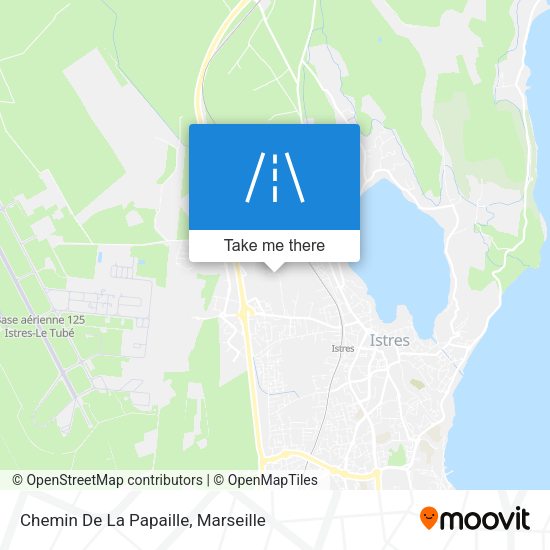 Chemin De La Papaille map
