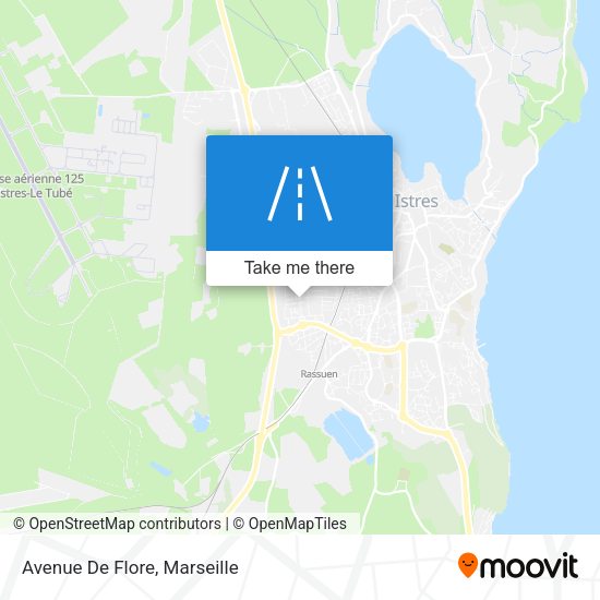 Avenue De Flore map
