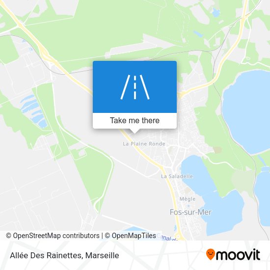 Allée Des Rainettes map