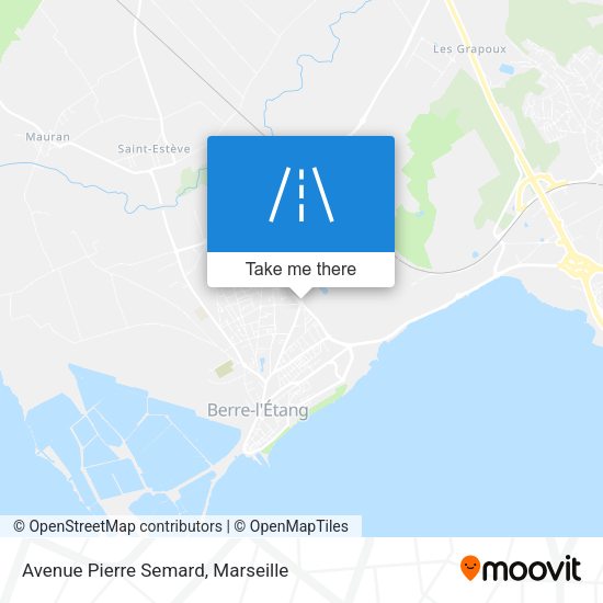 Avenue Pierre Semard map