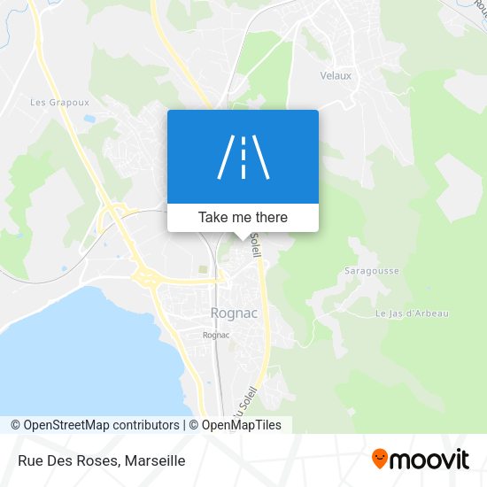 Rue Des Roses map