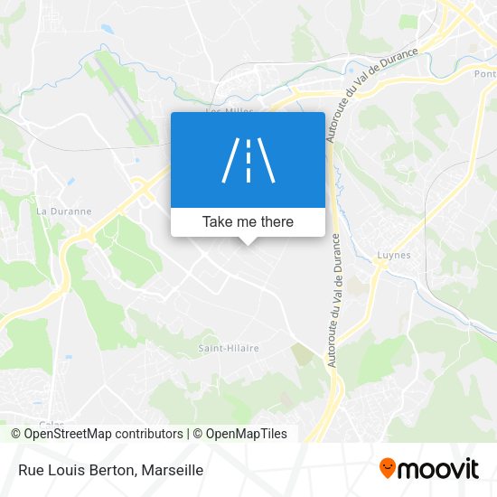 Rue Louis Berton map