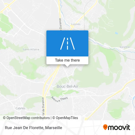 Rue Jean De Florette map