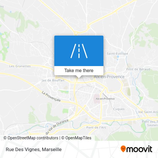 Rue Des Vignes map