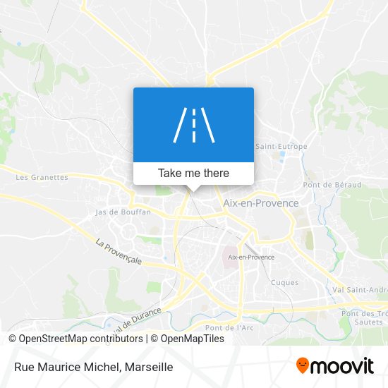 Rue Maurice Michel map