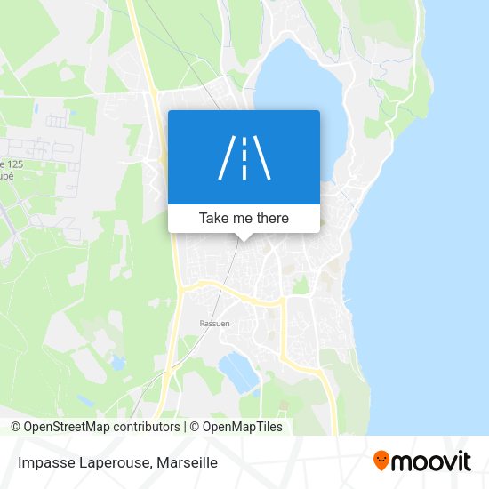 Impasse Laperouse map