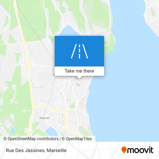 Rue Des Jassines map