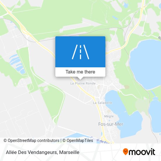 Allée Des Vendangeurs map