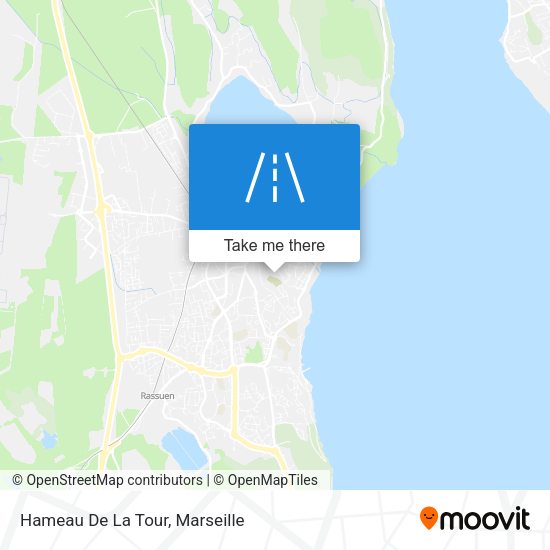 Hameau De La Tour map