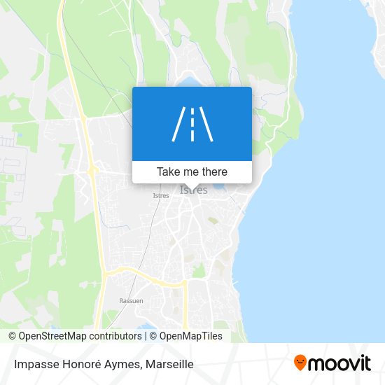 Impasse Honoré Aymes map