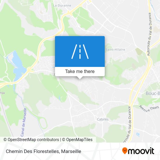 Chemin Des Florestelles map
