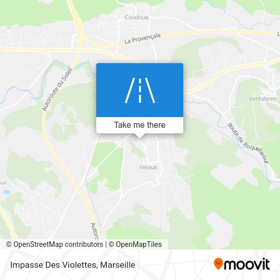 Impasse Des Violettes map