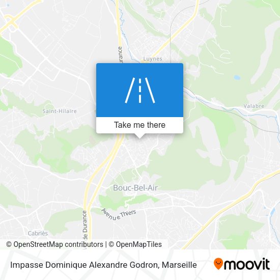 Impasse Dominique Alexandre Godron map