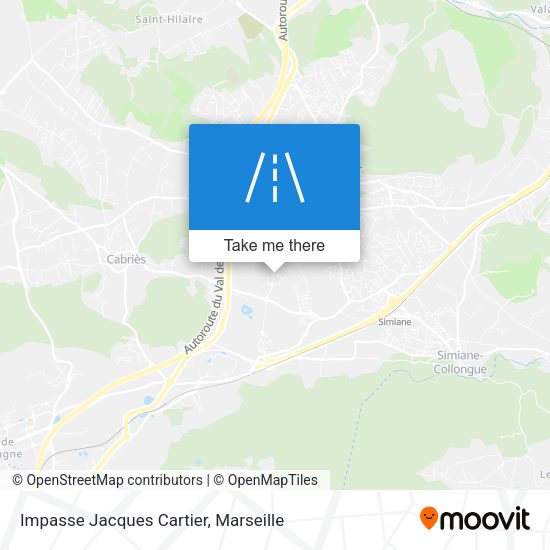 Impasse Jacques Cartier map