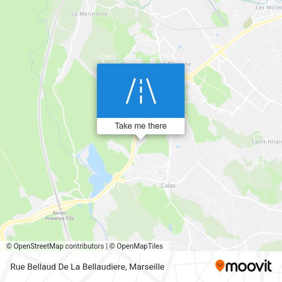 Rue Bellaud De La Bellaudiere map