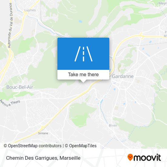 Chemin Des Garrigues map