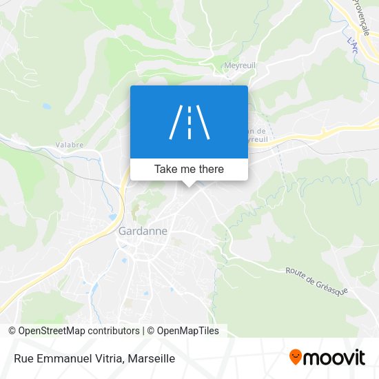 Rue Emmanuel Vitria map