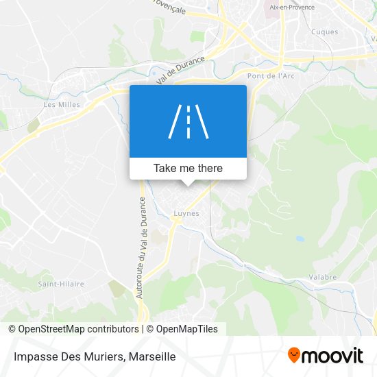 Impasse Des Muriers map