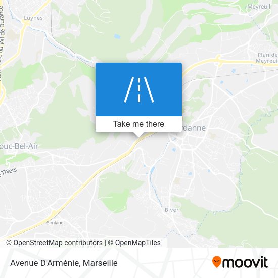 Avenue D'Arménie map