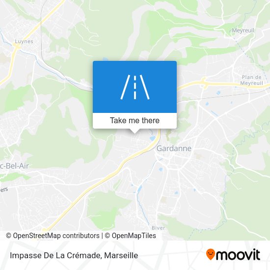 Impasse De La Crémade map