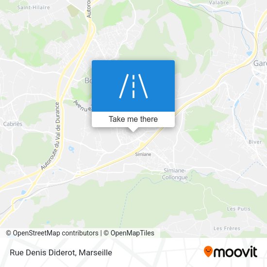 Rue Denis Diderot map