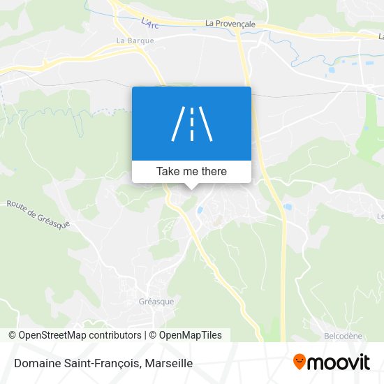 Domaine Saint-François map