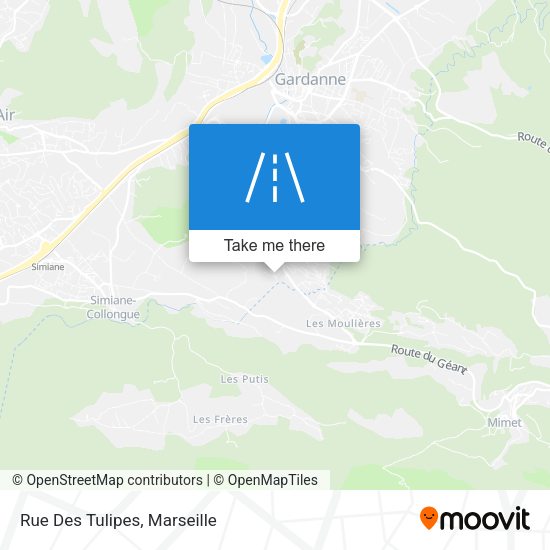 Rue Des Tulipes map