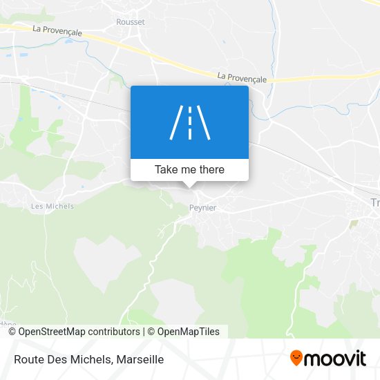 Route Des Michels map