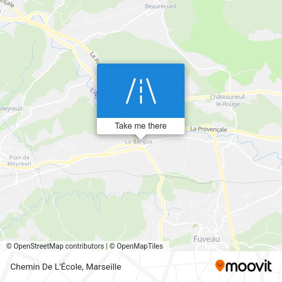 Chemin De L'École map