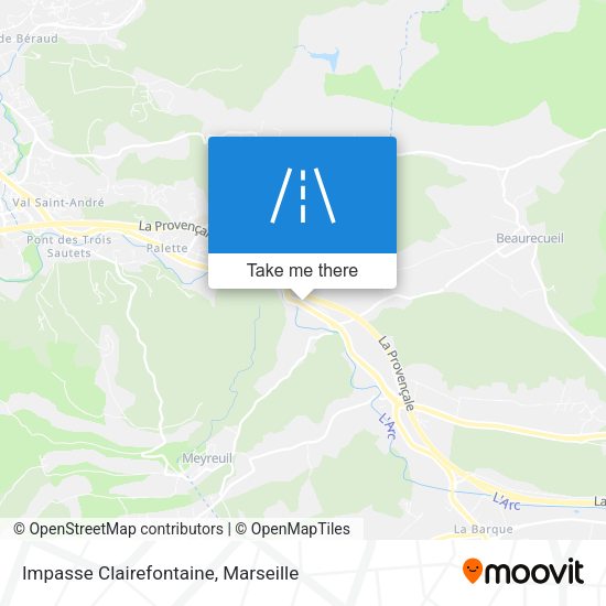 Impasse Clairefontaine map