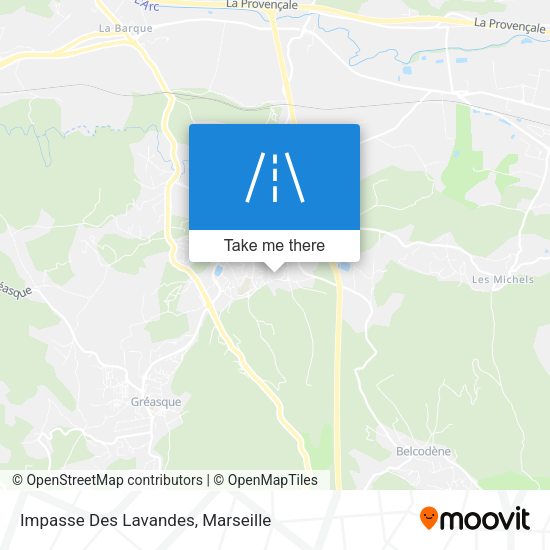 Impasse Des Lavandes map
