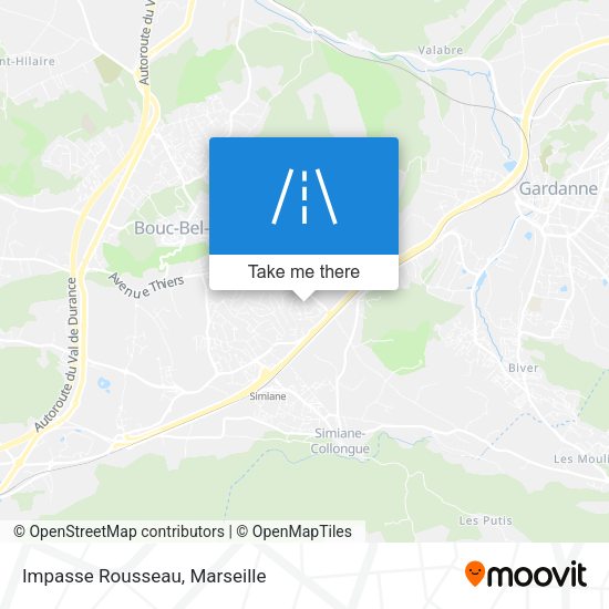 Impasse Rousseau map