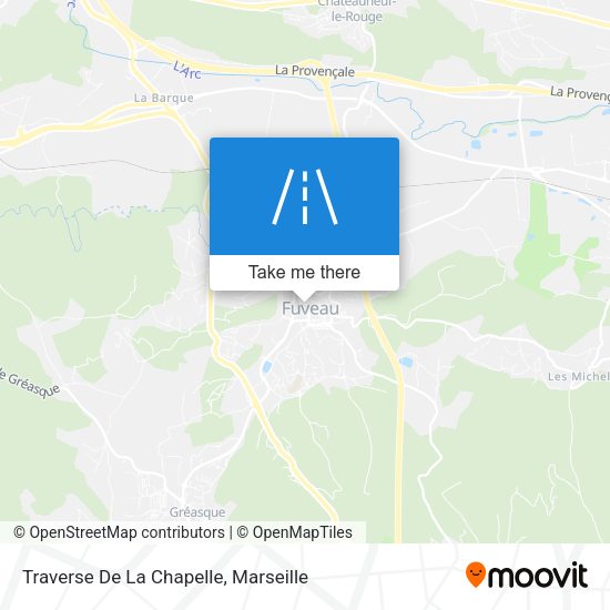 Traverse De La Chapelle map