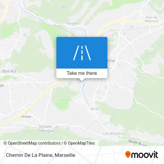 Chemin De La Plaine map