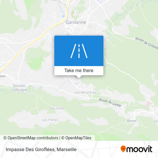 Impasse Des Giroflées map