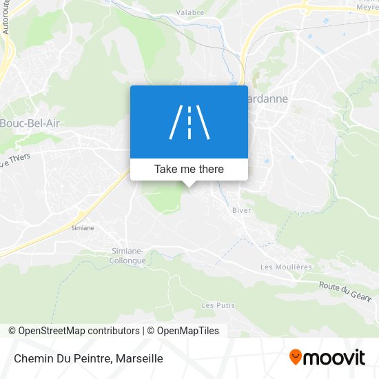 Chemin Du Peintre map