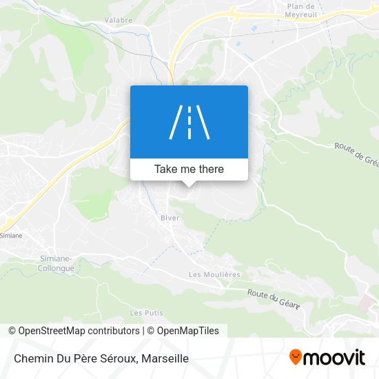 Chemin Du Père Séroux map