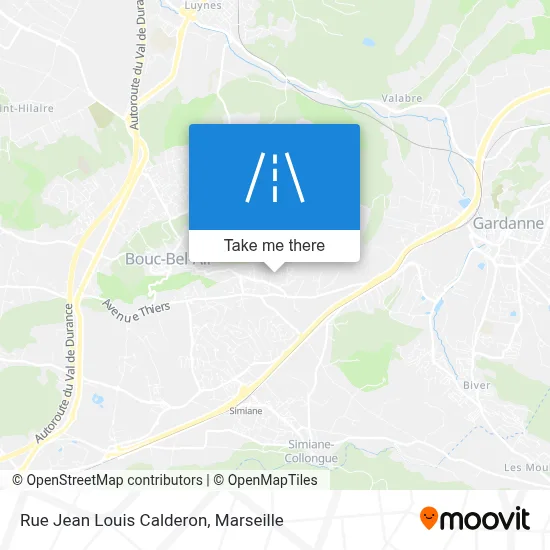 Rue Jean Louis Calderon map