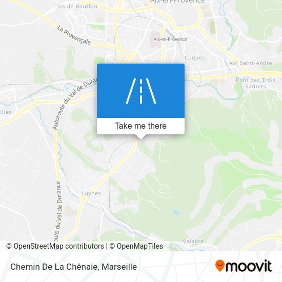 Chemin De La Chênaie map