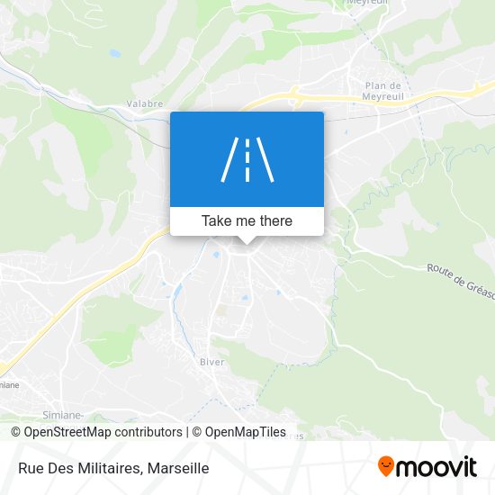 Rue Des Militaires map