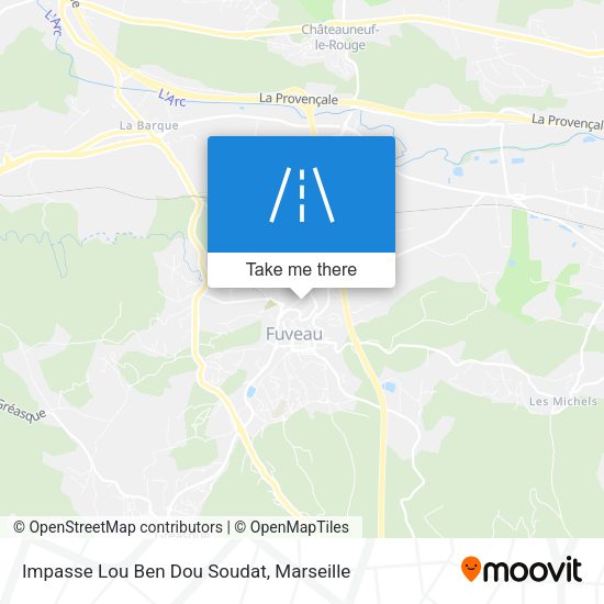 Impasse Lou Ben Dou Soudat map