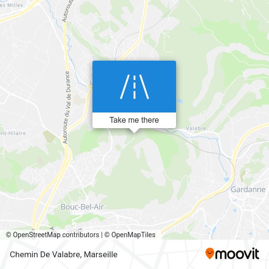 Chemin De Valabre map