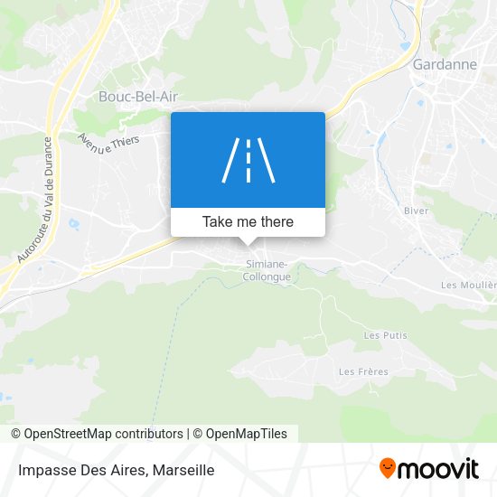 Impasse Des Aires map
