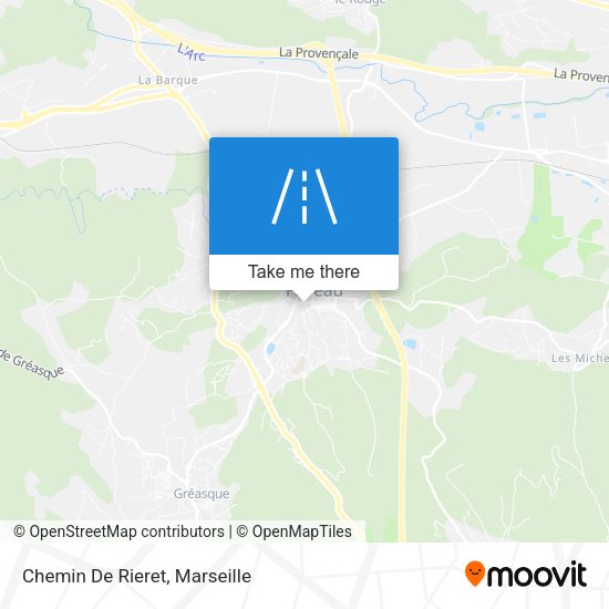 Chemin De Rieret map