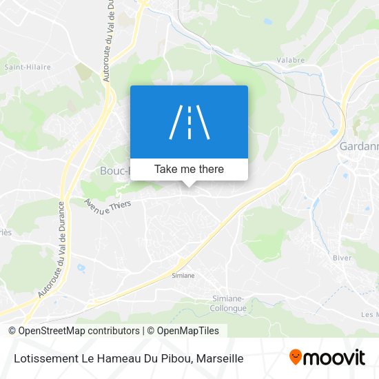 Lotissement Le Hameau Du Pibou map