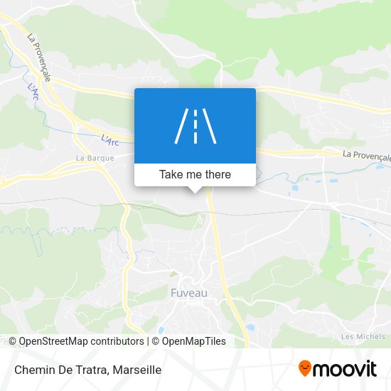Chemin De Tratra map