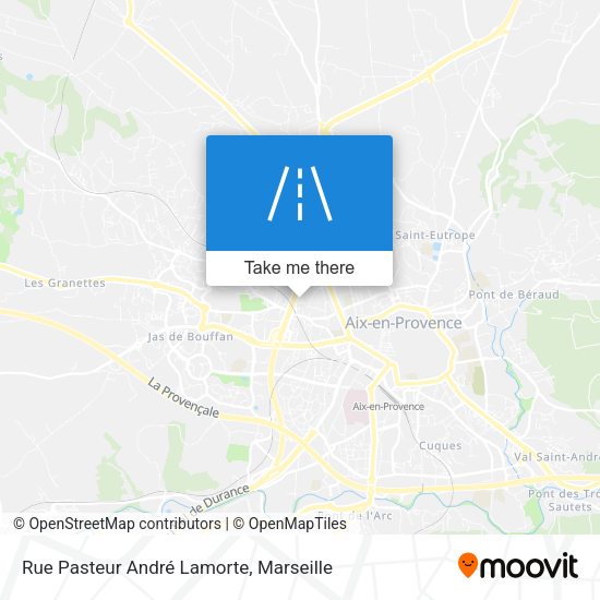 Rue Pasteur André Lamorte map