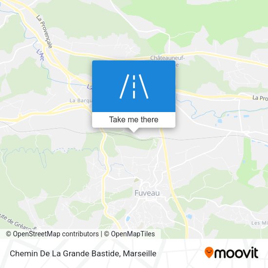 Chemin De La Grande Bastide map