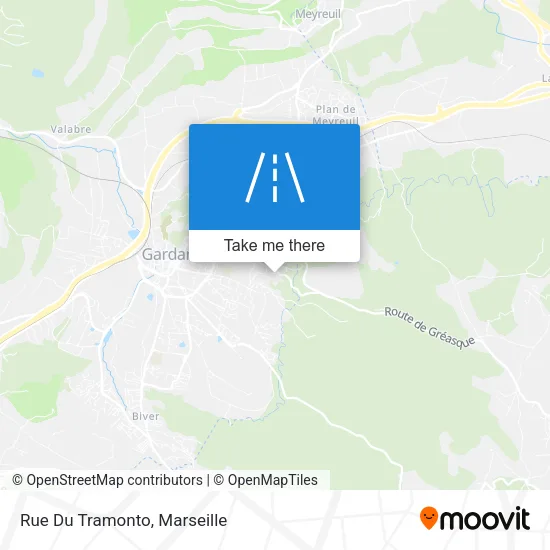 Rue Du Tramonto map